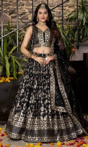 Black Lehenga Choli