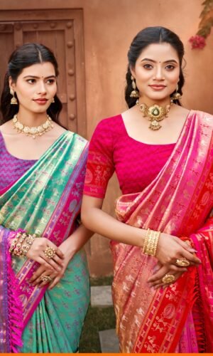 Kanjivaram Silk with Woven Work