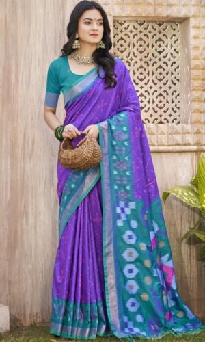 Authentic Pochampalli Silk Saree