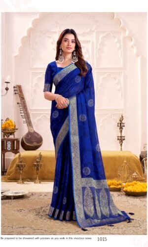 Moss Georgette Saree