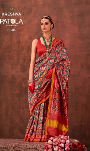 Heritage of Gujarat Patan Patola Inspired Saree Collection