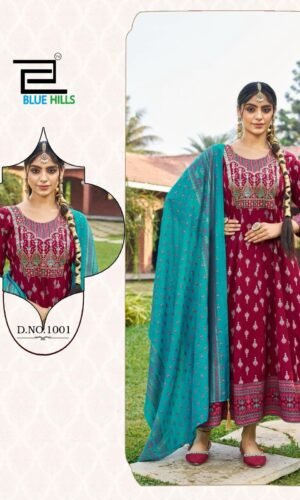 Anarkali Gown with Dupatta