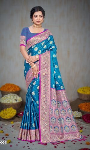 Premium Banarasi Silk Designer Saree Collection