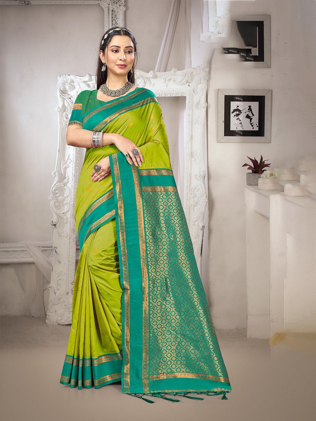 Narayan Pattu Vol-1 Silk Saree – Vibrant Colors & Traditional Weave