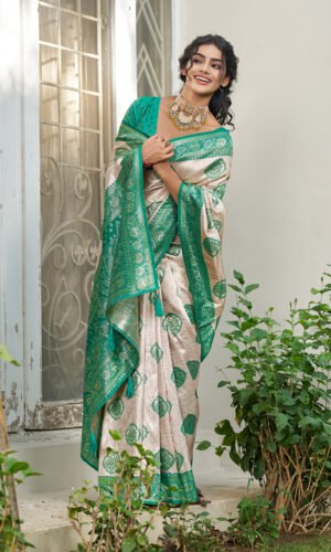 Kundan Soft Silk Saree
