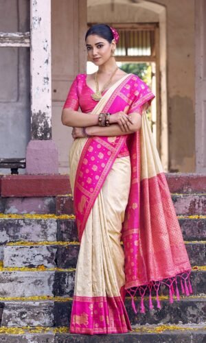 Shree Shyam Fashion Nanditarang Silk – Premium Soft Silk Saree with Blouse Piece